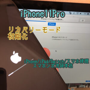 iPhone 11 Pro 初期化エラー4013!? エラーが出ていても初期化できます！